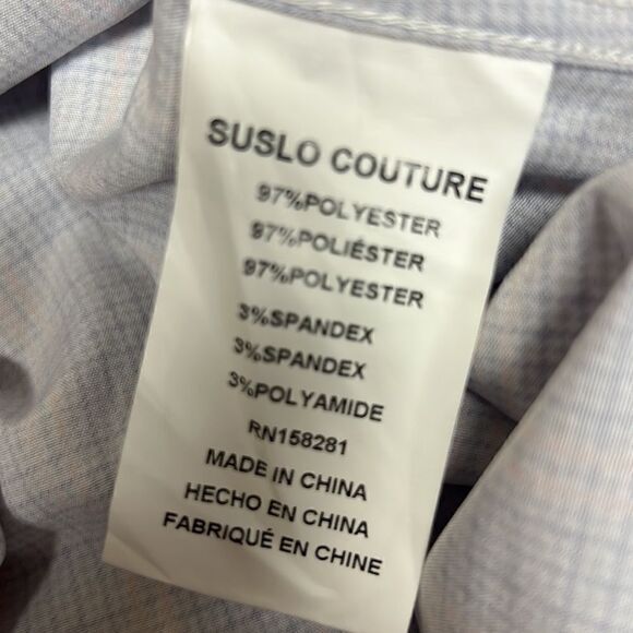 Tom Blaine purple/orange performance button down L - Picture 8 of 8